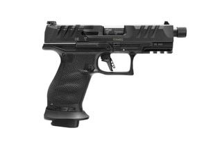 Walhther PDP steel frame 9mm pistol with compact frame and threaded barrel.
